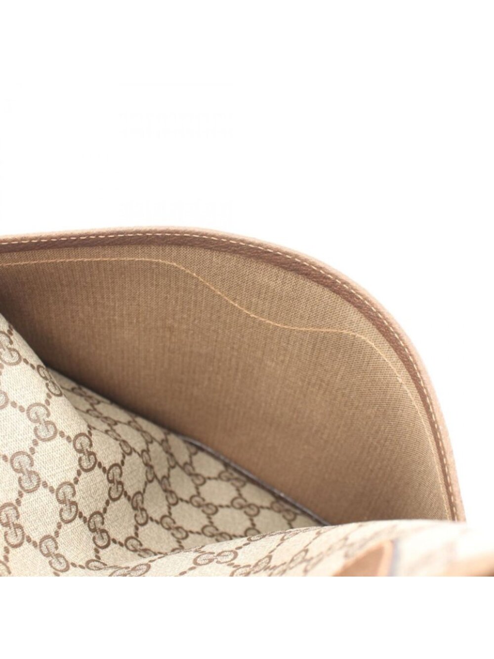 Gucci Tote Vintage Sherry Line GG Plus Beige Canvas Leather - Picture 8 of 8